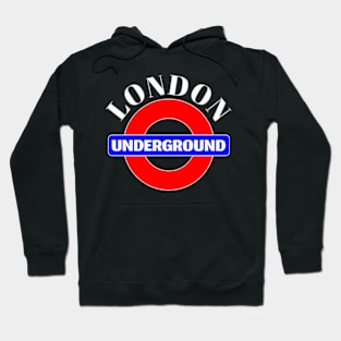 London Underground Tube Station Sign Uk Hoodie